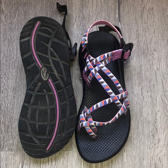 Camper Purple Size 9 Double Strap Chaco - Picture 3 of 5